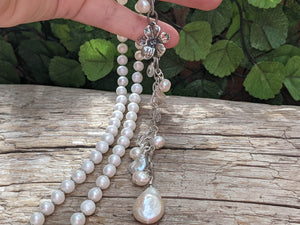 Long Pearl Necklace