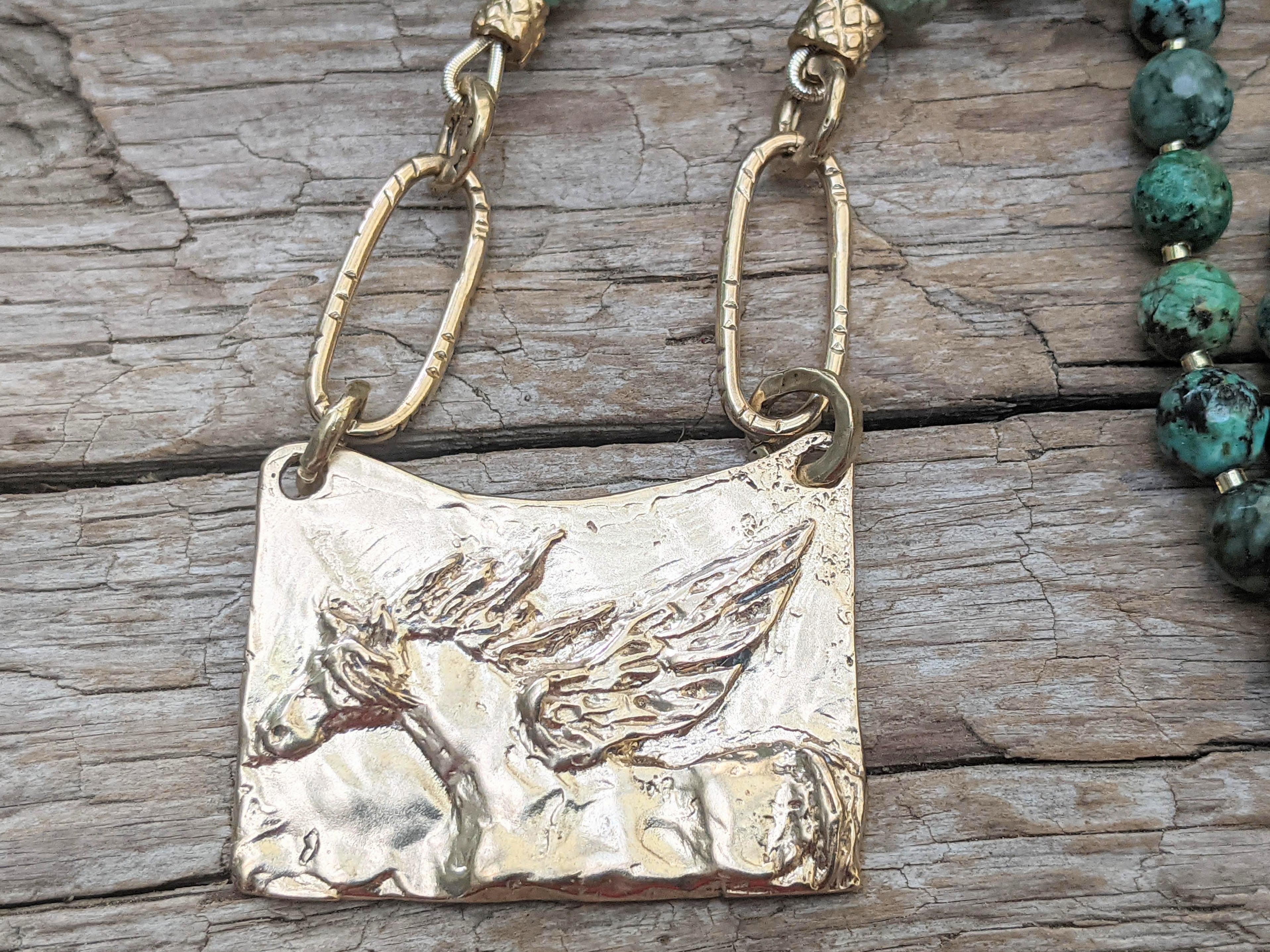 Horse Pendant Necklace