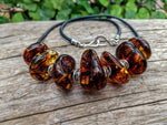 Big pieces Baltic amber necklace. Boho amber necklace. Bohemian jewelry. Handcrafetd by Aurora Creative Jewellery. 